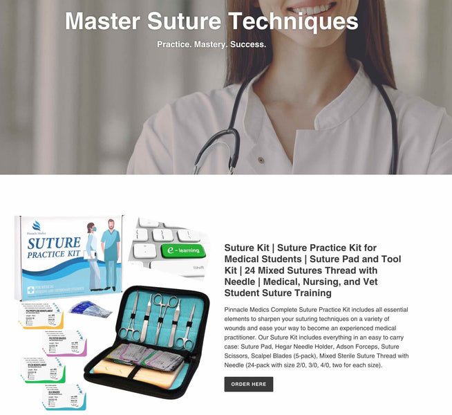 Discover the Best High-Quality Suture Kit with Tools Today