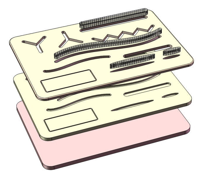 Anti-Tear Suture Pad with Mesh Reinforcement, photo 1