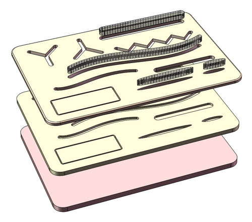 Anti-Tear Suture Pad with Mesh Reinforcement, photo 1
