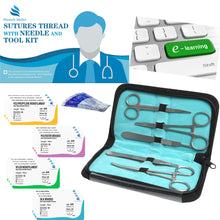 Load image into Gallery viewer, Essential Suture Practice Kit for Suture Training
